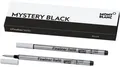 Produktbild: Montblanc® 105170 Feinlinermine B 2 Stück mystery black