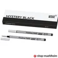 Produktbild: 2x Montblanc Fineliner Mine B (Breit) Mystery Black/ Schwarz - Refill/Ersatz