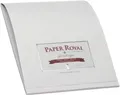 Produktbild: Rössler Briefblock Paper Royal, eisblau gerippt, DIN A4, 40 Blatt