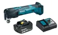 Produktbild: Makita Akku-Multifunktionswerkzeug DTM51Z 18V Multitool + 1x Akku 3Ah + Ladeger.