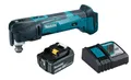 Produktbild: Makita Akku-Multifunktionswerkzeug DTM51Z 18V Multitool + 1x Akku 5Ah + Lader