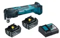 Produktbild: Makita Akku-Multifunktionswerkzeug DTM51Z 18V Multitool + 2x Akku 5Ah + Lader