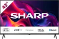 Produktbild: Sharp 4T-C43GKx LED-Fernseher (108 cm/43 Zoll, 4K Ultra HD, Smart-TV)