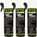 Produktbild: 3xPetec 2K Karosserieschaum 400ml Karo-Schaum sprühbarer Akustikschaum-Dämmstoff