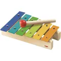Produktbild: Haba 5990 - Metallophon Buche Holz Instrument Xylophon Liederheft Musik Lernen