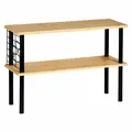 Produktbild: Küchenregal Gewürzregal Arbeitsplattenregal aus Bambus 55 x 20 x 38 cm 2 Etagen