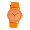 Produktbild: Oozoo Damen Armbanduhr Timepieces Analog Leder orange UOC11171