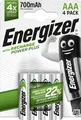 Produktbild: Energizer NiMH Akku Power Plus Micro AAA 700 mAh 4er Pack