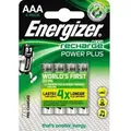 Produktbild: Energizer Akku Recharge PowerPlus E300626600 AAA/HR3 4 St./Pack.