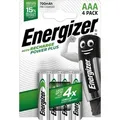 Produktbild: Energizer Accu Recharge Power Plus 700 AAA BP4 Wiederaufladbarer Akku Nickel-Metallhydrid (NiMH)
