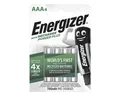 Produktbild: Energizer Power Plus Akku (4 St), AAA, mehrere 1000x wiederaufladbar