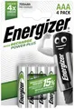 Produktbild: Energizer Power Plus HR03 Micro (AAA)-Akku NiMH 700 mAh 1.2V 4St.