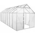 Produktbild: Zelsius - Aluminium Gewächshaus 430 x 190 cm, 6 mm Platten, 8,17 m2