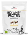 Produktbild: AlpenPower BIO WHEY Protein Vanille 500 g - 100% natürliche Zutaten & ohne Zusatzstoffe - Hochwertiges CFM Eiweiß-Pulver aus bester Bio-Alpenmilch