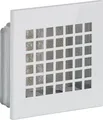 Produktbild: Upmann Lüftungsgitter 20x20cm mit Fliegenschutz weiß 56290