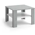 Produktbild: Vicco Couchtisch, Grau, Holzwerkstoff, 2 Fächer, Quadratisch,Quadratisch, 60x42x60 cm, Wohnzimmer, Wohnzimmertische, Couchtische