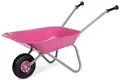 Produktbild: Rolly Toys Kinderschubkarre (Farbe pink/silber, Gartenschubkarre, Metallschubkarre, Spielzeug für Kinder ab 2,5 Jahren, belastbar bis 25 kg, Gartenwerkzeug rosa für Kinder) 274802