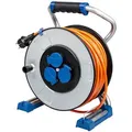Produktbild: as-Schwabe Kabeltrommel 23646 Iron Coat Xperts 50m, für außen IP44, 3x Schutzkontaktsteckdose