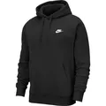 Produktbild: Nike NSW Club Hoodie Herren in black-black-white, Größe M FS 2025