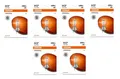Produktbild: 6X OSRAM H7 12V 55W Glühlampe Fernscheinwerfer PX26d 64210 Autolampe Halogen Kfz