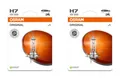 Produktbild: 2 Stück Osram H7 Halogen-Scheinwerferlampe, 12V, – für Auto & Motorrad