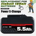 Produktbild: Ersatzakku 8.0Ah 5.5Ah für Einhell 18V Akku POWER X-CHANGE Lithium PXC Batterien