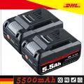 Produktbild: 2 Stück 5,5Ah Ersatzakku Für Einhell 18V Akku POWER X-CHANGE Lithium PXC Tool
