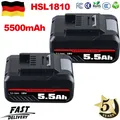 Produktbild: 2X for Einhell 18V 5,5Ah 5500mAh Power X-Change  Akku (universell verwendbar)