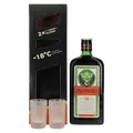 Produktbild: Jägermeister 35% Vol. 0,7l in Geschenkbox mit 2 Shotgläser