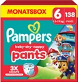 Produktbild: Pampers Baby-Dry Pants Paw Patrol Edition Größe 6, 138 Windeln, 13kg-19kg, 360°