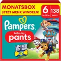 Produktbild: Pampers Baby-Dry Pants Paw Patrol Limited Edition Größe 6 138 Windeln 14 kg