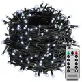 Produktbild: Monzana Lichterkette 20m 200 LED kaltweiß Fernbedienung