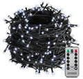Produktbild: monzana Lichterkette, 200/400/600 LEDs warmweiß/kaltweiß/bunt Weihnachtsbaum