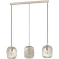 Produktbild: EGLO ROMAZZINA Pendel Hänge Leuchte Lampe Stahl sandfarben 3-flammig E27