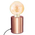 Produktbild: Stehlampe Tischlampe Wohnzimmer Lampe FRESH VIBES Kupfer Metall 10,5 cm HOMLA