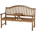 Produktbild: Siena Garden Bank  3-Sitzer  Pisa , holzfarben , Maße (cm): B: 150 H: 104 T: 66.0
