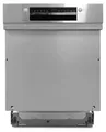 Produktbild: Bosch Serie 4 SMI4ECS32E, Halb integriert, Standardgröße (60 cm), Weiß, Gebürsteter Stahl, Tasten, 1,75 m