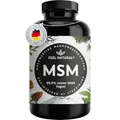 Produktbild: MSM Tabletten - 2000mg MSM (Methylsulfonylmethan) je Tagesdosis - 365 Tabletten (6 Monate) - Mit natürlichem Vitamin C aus Acerola - Hochdosiert, vegan, laborgeprüft, ohne unerwünschte Zusätze