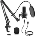 Produktbild: TONOR Q9 USB-Gaming-Mikrofon – Perfektes Kondensatormikrofon-Kit für Podcasting