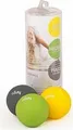 Produktbild: BODHI 3er Set Massage-Ball Ø ca. 6,5 cm, zur punktuellen Selbstmassage für Muskeln und Faszien, bei Verspannungen oder für die Regeneration nach dem Sport
