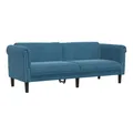 Produktbild: vidaXL Sofa Sofa 3-Sitzer Blau Samt