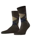 Produktbild: Burlington Herren Socken Manchester M So Baumwolle gemustert 1 Paar, Braun Chocolate 5043, 40-46