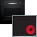 Produktbild: Bosch HBD230CR63 - Backofen & Elektrokochfeld mit 5 Jahre Garantie, HBA510BA3 & PKE645BA2E, Mit Rahmen aufliegend, 60 cm