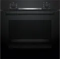 Produktbild: Bosch Backofen-Set HBD230CR63 | Einbau-Backofen & Glaskeramik-Kochfeld | 60cm, 71l, 3D-Heißluft, Schwarz, A (Spektrum:  bis D)