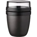 Produktbild: Mepal | Lunchpot Ellipse | 500 + 200 ml | praktischer Müslibecher & Joghurtbecher | To Go Becher | geeignet für Tiefkühler, Mikrowelle & Spülmasch