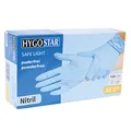 Produktbild: Nitrilhandschuhe puderfrei/Einweg- Einmalhandschuh/S/blau (100)
