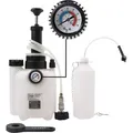Produktbild: CCLIFE 3L Bremsenentlüftungsgerät Auto Bremsenentlüfter Bremsflüssigkeitswechselgerät mit 1L Absaugbehälter für E20 (ø43mm)