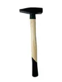 Produktbild: Schlosserhammer Hammer Werkstatthammer 500g Holzstiel Stielschutz