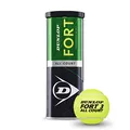 Produktbild: DUNLOP Tennisball Fort All Court TS - für Sand, Hartplatz und Rasen (1x3er Dose)