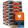 Produktbild: Heizfuxx Holzpellets Blue 15kg x 65 Sack 975kg Palette